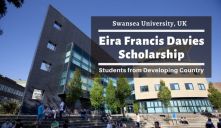 Eira Francis Davies Scholarship - Swansea University UK